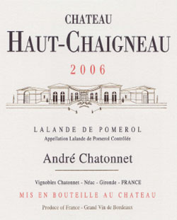 Haut-Chaigneau 2006